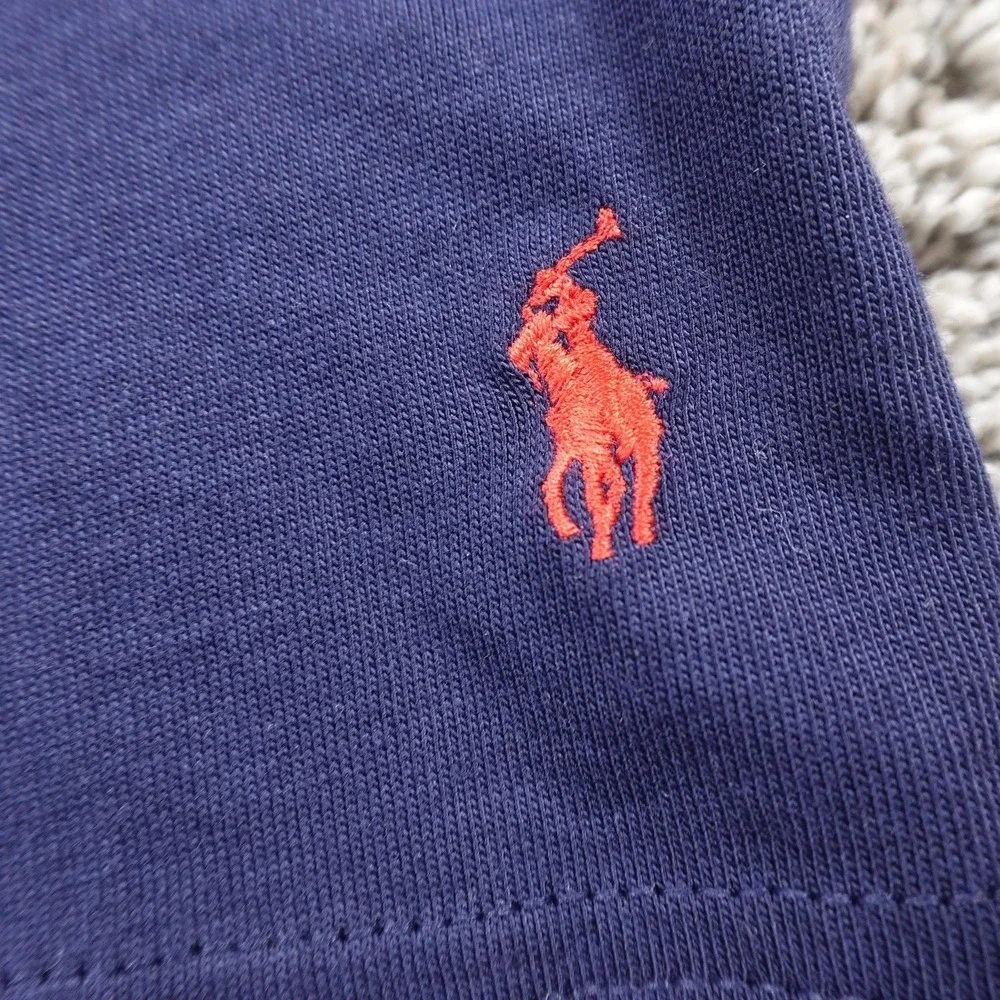 NEW Polo‎ Ralph Lauren Hoodie Mens M Blue Long Sleeve Pullover Sweatshirt Pony